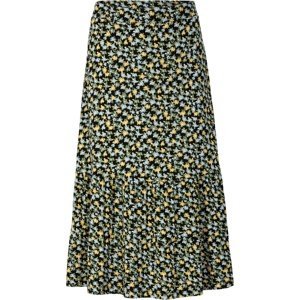 BONPRIX sukně se vzorem Barva: Černá, Mezinárodní velikost: XL, EU velikost: 48/50