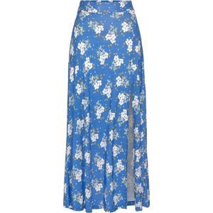 VIVANCE sukně s květy Barva: Modrá, Mezinárodní velikost: S, EU velikost: 36
