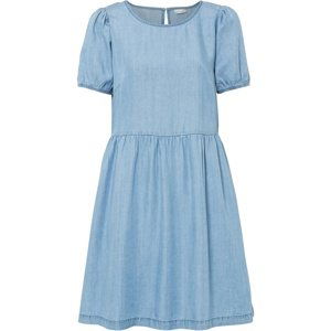 Bonprix BODYFLIRT šaty v riflovém vzhledu Barva: Modrá, Mezinárodní velikost: XL, EU velikost: 48