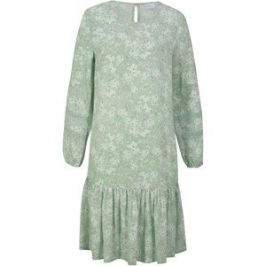 Bonprix BPC SELECTION šaty se vzorem Barva: Zelená, Mezinárodní velikost: XXL, EU velikost: 54