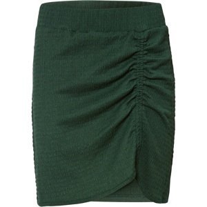 Bonprix BODYFLIRT sukně s řasením Barva: Zelená, Mezinárodní velikost: L, EU velikost: 44/46