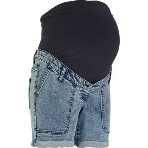 BONPRIX těhotenské riflové šortky Barva: Modrá, Mezinárodní velikost: M, EU velikost: 42