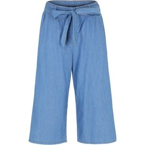 BONPRIX 3/4 kalhoty v riflovém vzhledu Barva: Modrá, Mezinárodní velikost: S, EU velikost: 38
