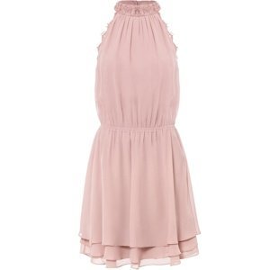 Bonprix BODYFLIRT elegantní šaty Barva: Růžová, Mezinárodní velikost: L, EU velikost: 46