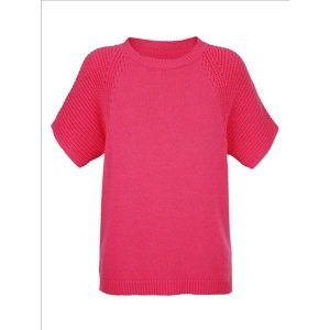 jiná značka AMY VERMONT svetr s krátkými rukávy Barva: Růžová, Mezinárodní velikost: XL, EU velikost: 48