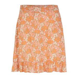 BONPRIX sukně s květy Barva: Růžová, Mezinárodní velikost: S, EU velikost: 38