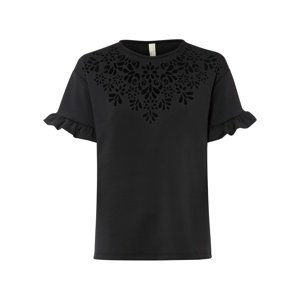 Bonprix BODYFLIRT tričko s prostřihy Barva: Černá, Mezinárodní velikost: S, EU velikost: 36/38