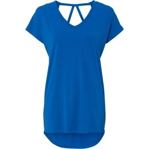 Bonprix BODYFLIRT tričko s výstřihem na zádech Barva: Modrá, Mezinárodní velikost: S, EU velikost: 36/38