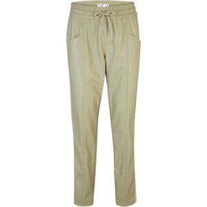 Bonprix BPC SELECTION kalhoty z umělé kůže Barva: Zelená, Mezinárodní velikost: M, EU velikost: 42