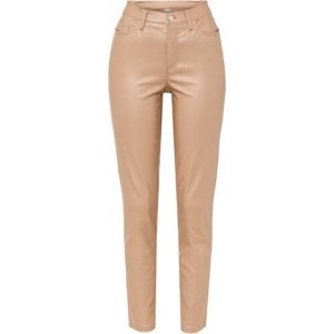 Bonprix BODYFLIRT kalhoty s povrchovou úpravou Barva: Béžová, Mezinárodní velikost: XL, EU velikost: 48
