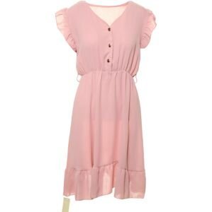 jiná značka TINA šaty s knoflíky< Barva: Růžová, Mezinárodní velikost: L