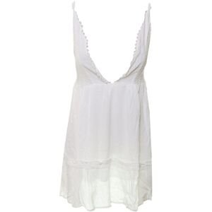 jiná značka TINA šaty na ramínka< Barva: Bílá, Mezinárodní velikost: L