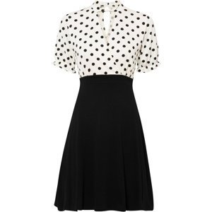 Bonprix BODYFLIRT elegantní šaty s puntíky Barva: Černá, Mezinárodní velikost: M, EU velikost: 40/42