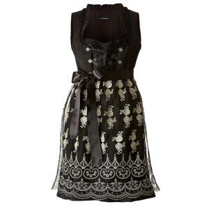 jiná značka SARA LINDHOLM krojové šaty Barva: Černá, Mezinárodní velikost: XL, EU velikost: 50
