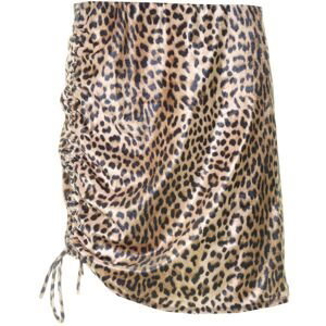 jiná značka IVYREVEL »Velvet Drapy Mini Skirt« sukně< Barva: Hnědá, Mezinárodní velikost: L