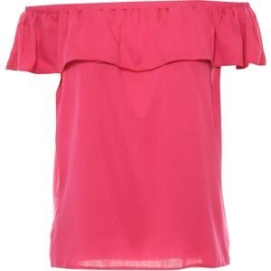 jiná značka AWAMA halenkový top s Carmen dekoltem< Barva: Růžová, Mezinárodní velikost: M
