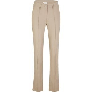 BONPRIX kalhoty s rozparky Barva: Béžová, Mezinárodní velikost: XXL, EU velikost: 52
