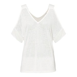 Bonprix BODYFLIRT tričko s odhalenými rameny Barva: Bílá, Mezinárodní velikost: M, EU velikost: 40/42