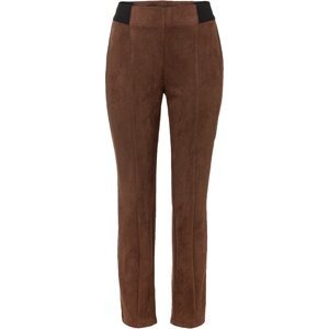 Bonprix BPC SELECTION kalhoty do gumy Barva: Hnědá, Mezinárodní velikost: XXL, EU velikost: 54