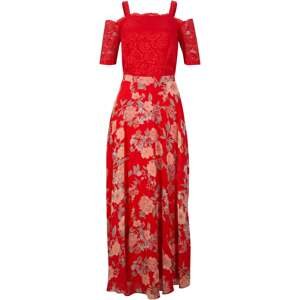 Bonprix BPC SELECTION šaty s Carmen dekoltem Barva: Červená, Mezinárodní velikost: M, EU velikost: 42