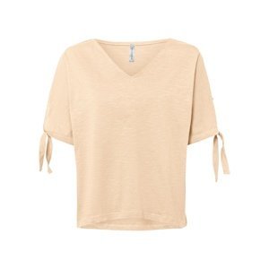 Bonprix RAINBOW bavlněné tričko Barva: Béžová, Mezinárodní velikost: M, EU velikost: 40/42
