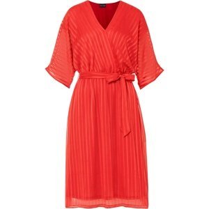 Bonprix BODYFLIRT elegantní šaty s páskem Barva: Červená, Mezinárodní velikost: S, EU velikost: 38