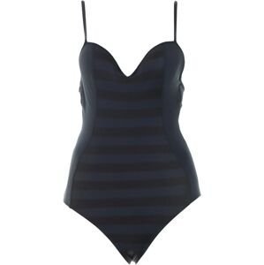 jiná značka MERIELL CLUB jednodílné plavky se vzorem< Barva: Černá, Obvod hrudníku: 70, Košíček: A