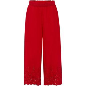 Bonprix BODYFLIRT 7/8 kalhoty Barva: Červená, Mezinárodní velikost: S, EU velikost: 36
