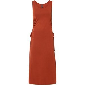Bonprix RAINBOW šaty s prostřihy Barva: Hnědá, Mezinárodní velikost: L, EU velikost: 44/46