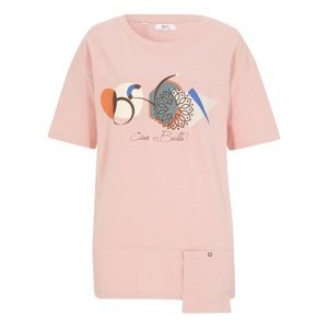 BONPRIX tričko s kapsou Barva: Růžová, Mezinárodní velikost: M, EU velikost: 40/42
