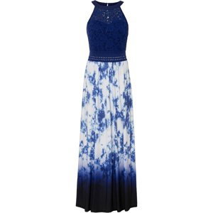 Bonprix BODYFLIRT dlouhé šaty Barva: Modrá, Mezinárodní velikost: XS, EU velikost: 34