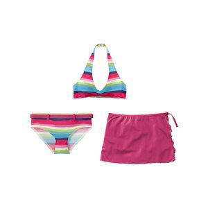 BONPRIX bikiny s pruhy Barva: Růžová, Velikost: 128/134