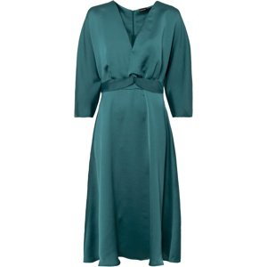 Bonprix BODYFLIRT elegantní šaty s uzlem Barva: Zelená, Mezinárodní velikost: L, EU velikost: 44