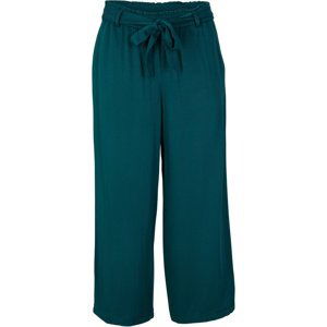 BONPRIX 3/4 kalhoty do gumy Barva: Zelená, Mezinárodní velikost: S, EU velikost: 38