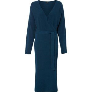 Bonprix BODYFLIRT úpletové šaty Barva: Modrá, Mezinárodní velikost: S, EU velikost: 36/38