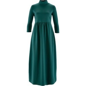 BONPRIX žerzejové šaty Barva: Zelená, Mezinárodní velikost: M, EU velikost: 40/42