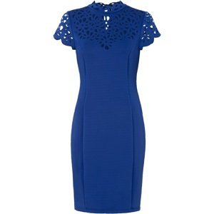 Bonprix BODYFLIRT pouzdrové šaty Barva: Modrá, Mezinárodní velikost: M, EU velikost: 40/42