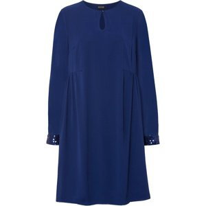 Bonprix BODYFLIRT šaty s pajetkami Barva: Modrá, Mezinárodní velikost: S, EU velikost: 38