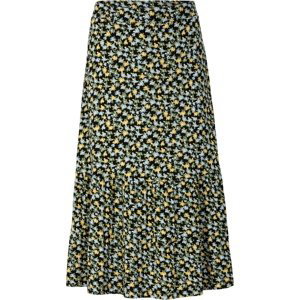 BONPRIX sukně se vzorem Barva: Černá, Mezinárodní velikost: M, EU velikost: 40/42