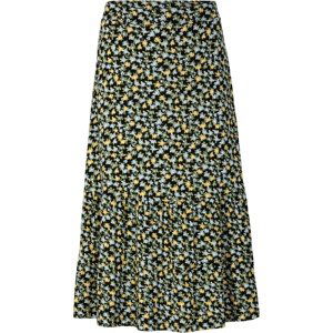 BONPRIX sukně se vzorem Barva: Černá, Mezinárodní velikost: M, EU velikost: 40/42