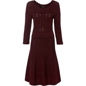 Bonprix BODYFLIRT pletené šaty Barva: Fialová, Mezinárodní velikost: M, EU velikost: 40/42