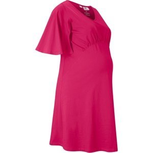 BONPRIX těhotenské šaty Barva: Růžová, Mezinárodní velikost: S, EU velikost: 36/38