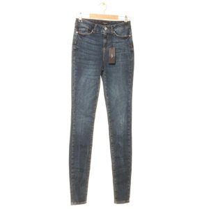 Vero Moda VERA MODA »VMSEVEN MR SLIM TAP JEANS BA3102TALL« rifle Barva: Modrá, Mezinárodní velikost: S