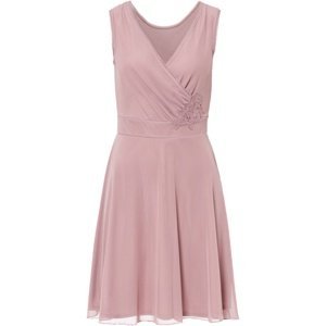 Bonprix BODYFLIRT šaty s krajkou Barva: Růžová, Mezinárodní velikost: L, EU velikost: 44/46