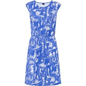 Bonprix BODYFLIRT batikované šaty Barva: Modrá, Mezinárodní velikost: L, EU velikost: 44/46