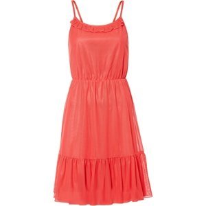 Bonprix BODYFLIRT síťované šaty na ramínka Barva: Oranžová, Mezinárodní velikost: XL, EU velikost: 48/50