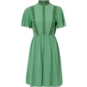 Bonprix BODYFLIRT šaty s krajkovými detaily Barva: Zelená, Mezinárodní velikost: L, EU velikost: 44