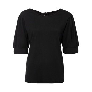 Bonprix BODYFLIRT tričko s prostřihem na zádech Barva: Černá, Mezinárodní velikost: S, EU velikost: 36/38