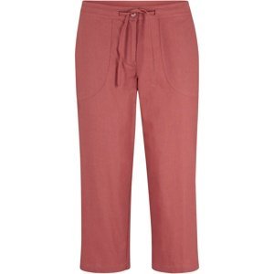 BONPRIX 3/4 lněné kalhoty Barva: Červená, Mezinárodní velikost: L, EU velikost: 46