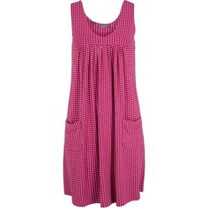 BONPRIX šaty s kapsami Barva: Fialová, Mezinárodní velikost: XXL, EU velikost: 52/54